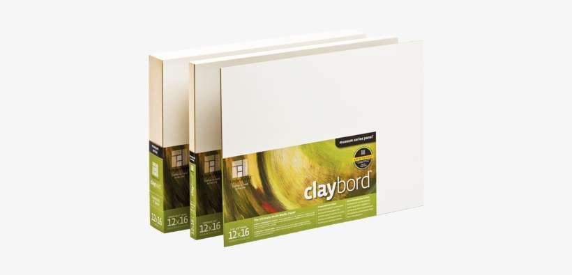 Ampersand Wood Panel With A Kaolin Clay Painting Surface - Ampersand Claybord, transparent png download