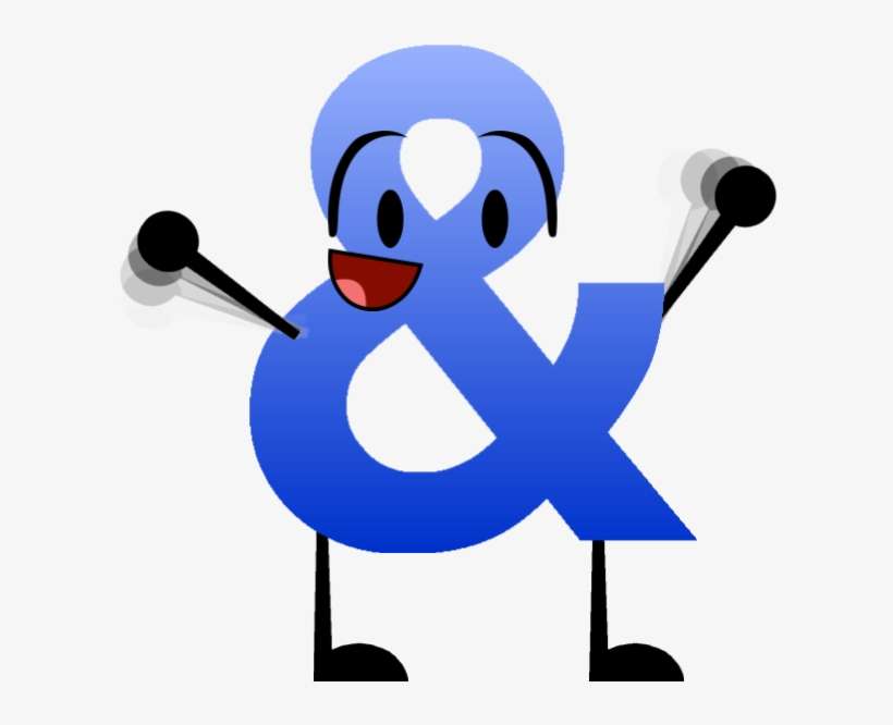 Ampersand Pose, transparent png download