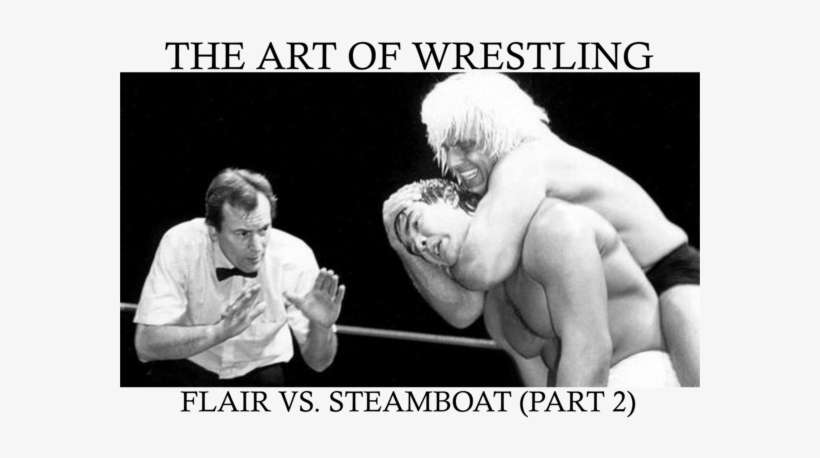 Ric Flair Vs Ricky Steamboat Art, transparent png download