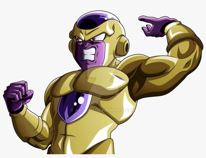 Clip Library Stock Golden By Aashananimeart On - Golden Frieza Png, transparent png download