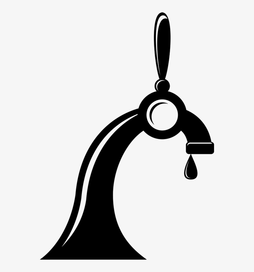 Tall Beer Tap Rubber Stamp - Beer Icons, transparent png download