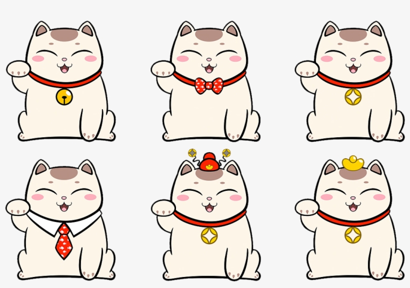 Cat Maneki-neko Clip Art - Cat, transparent png download