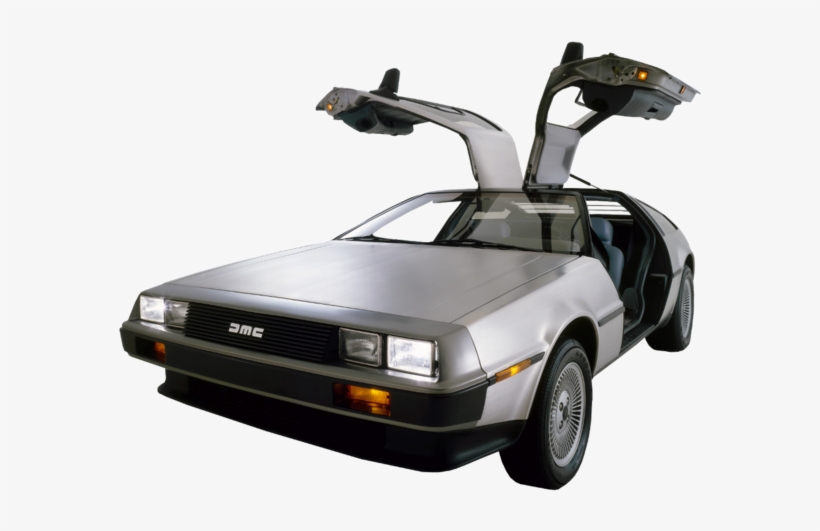 Delorean Transparent Jpg Library Library - Back To The Future Car, transparent png download