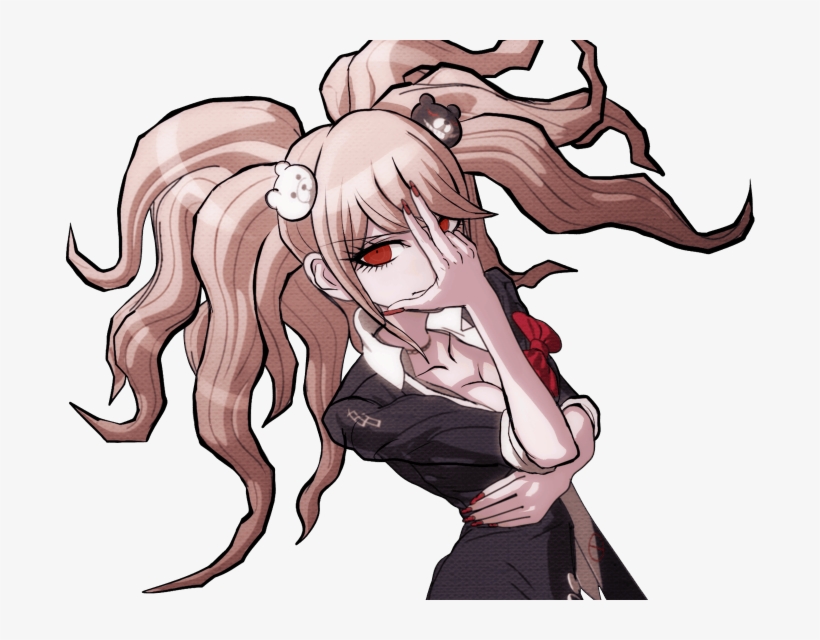 It Makes Your Ugly Face Uglier - Junko Enoshima Dio Pose, transparent png download