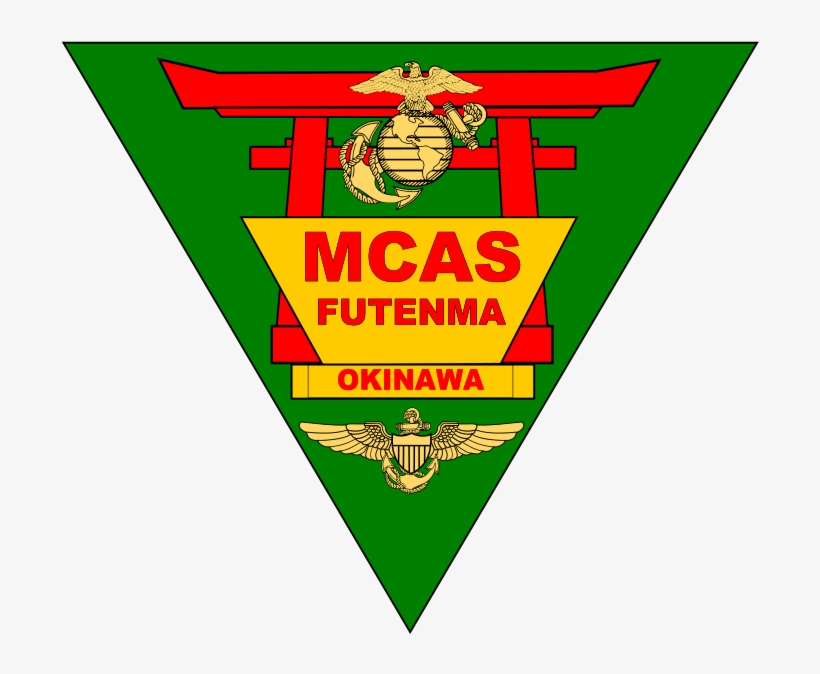 The Logo Of Marine Corps Air Station Futemna With A - Flag Of The United States Marine Corps, transparent png download