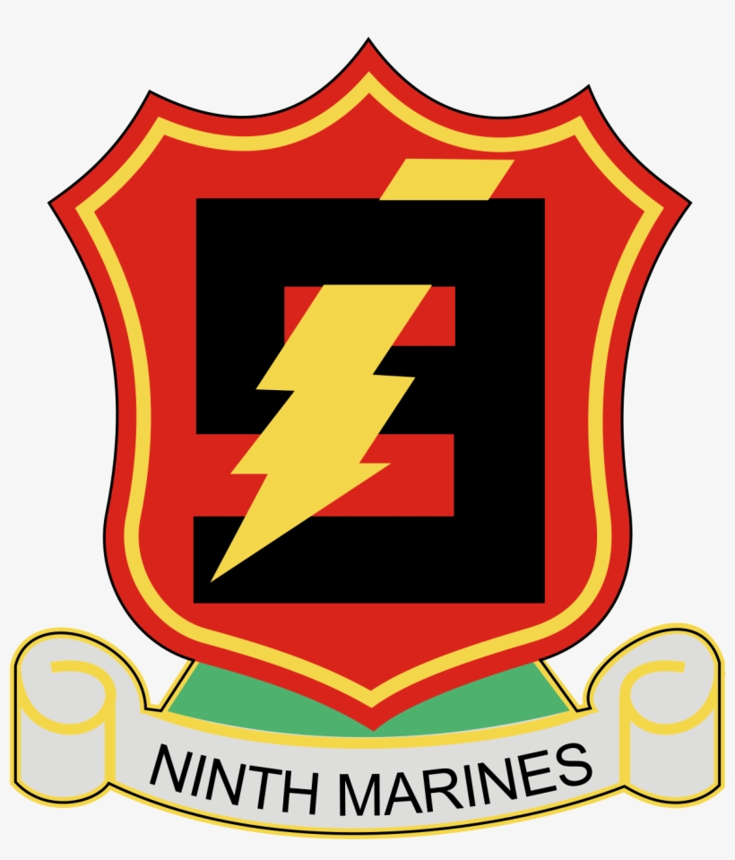 9th Marine Regiment Battalion Battalion Oval Sticker, transparent png download