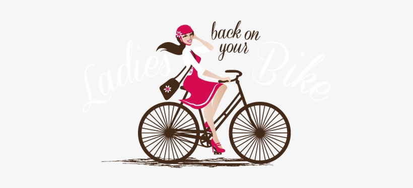 Biker Clipart Bike Tour - Ladies Back On Your Bike, transparent png download