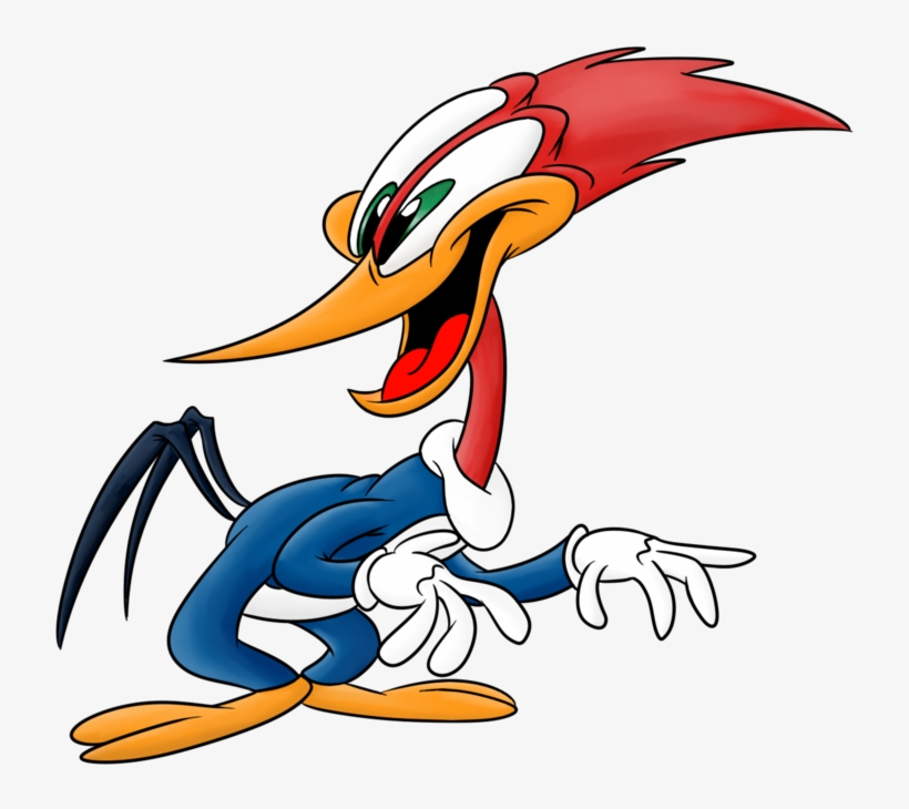 Woody Woodpecker Looks Shocked - Woody Woodpecker Png, transparent png download