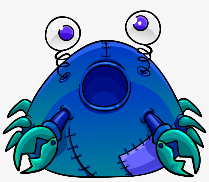 Blue Crab Costume - Costumen Club Penguin Id, transparent png download