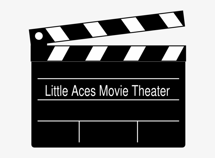Movie Theater Curtains Clip Art Theatre Curtain Free - Movie Clapper, transparent png download