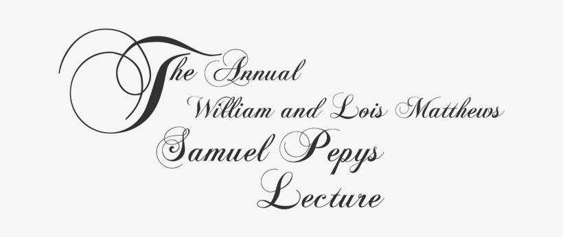 Annual William & Lois Matthews Samuel Pepys Lecture - Shameless Hussy Ornament (oval), transparent png download