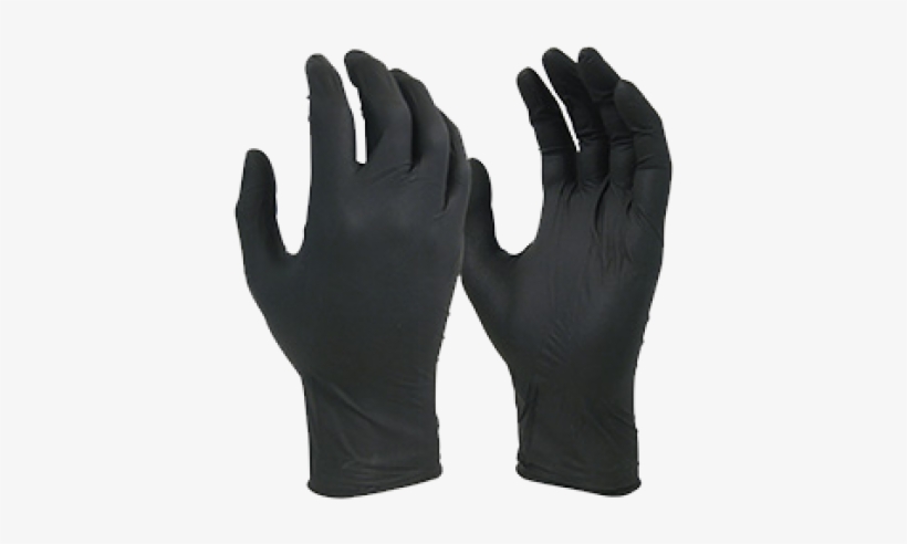 Black Shield Disposable Gloves - Black Shield Gloves, transparent png download