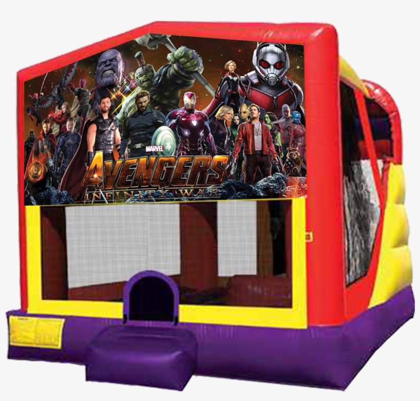 Avengers Infinity War 4 In 1 Combo Rental In Austin - Pj Mask Bounce House, transparent png download
