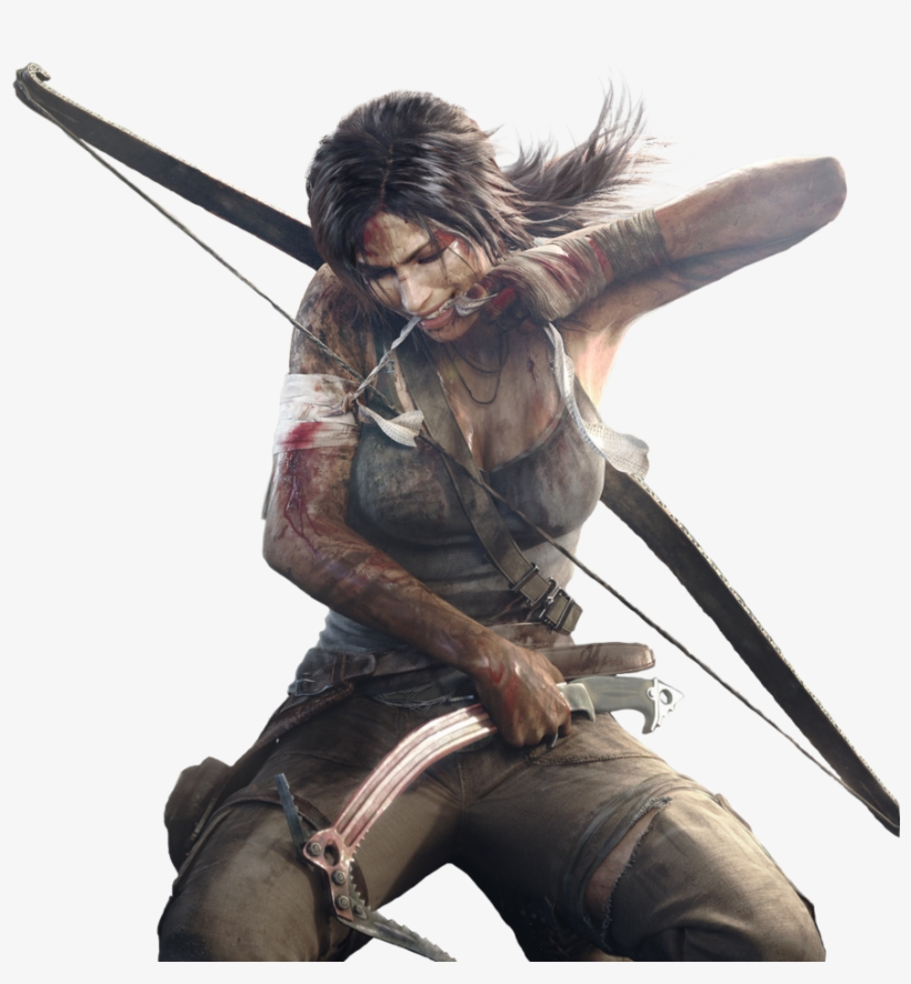Lara Croft Png Photo - Tomb Raider 2013 Png, transparent png download