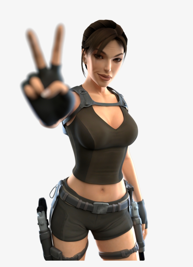 Lara Croft With Transparent Background, transparent png download