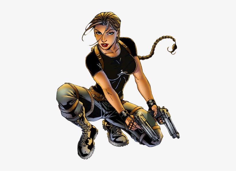 Tomb Raider The Series - Tomb Raider Lara Croft Comic, transparent png download