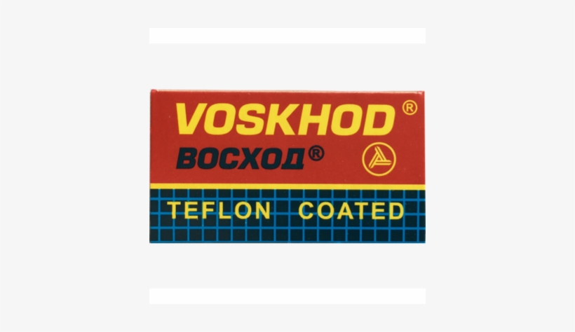 Voskhod Teflon Coated Double Edge Razor Blades - Voskhod De Safety Razor Blades, transparent png download