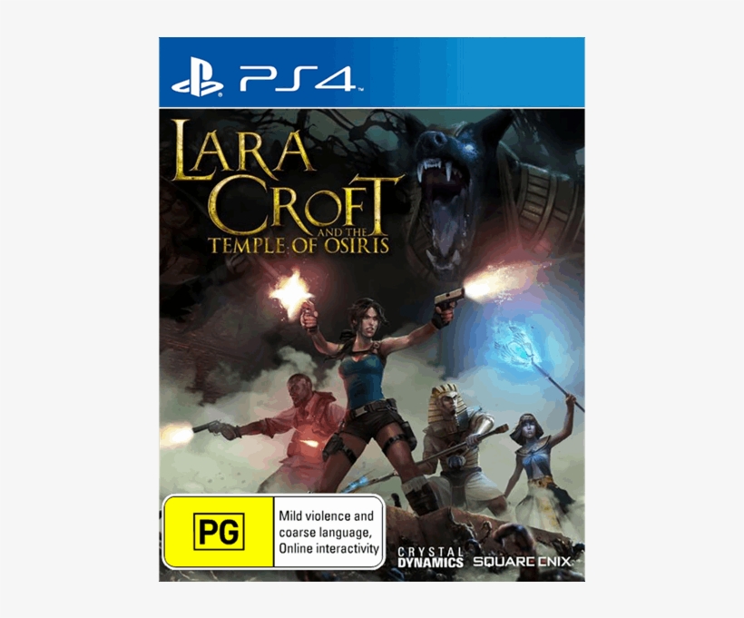 Lara Croft And The Temple Of Osiris Gold Edition - Tomb Raider And Temple Of Osiris Ps4, transparent png download