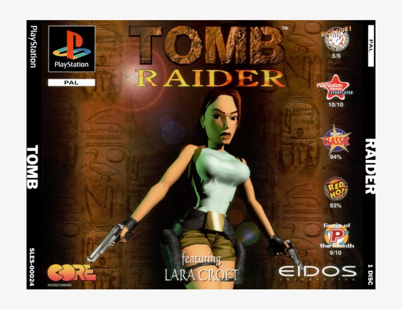Tomb Raider Cover Art - Tomb Raider Game Original, transparent png download