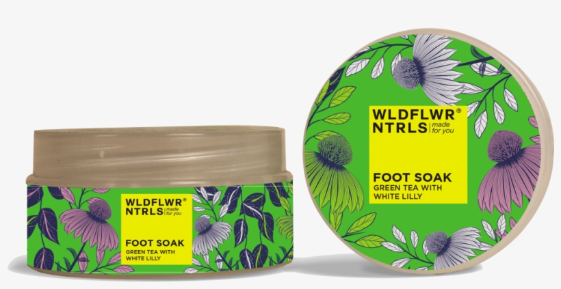 Foot Soak With Green Tea And White Lily - Foot, transparent png download