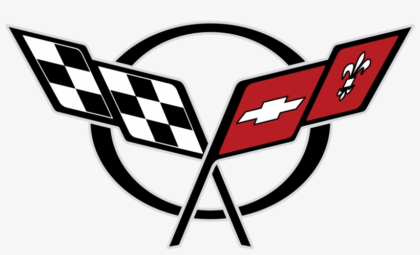 Corvette Logo Png Transparent - Corvette Emblem, transparent png download