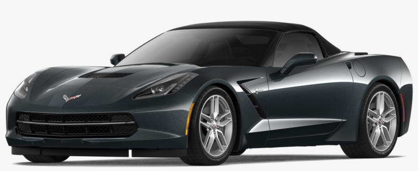 2019 Chevrolet Corvette Convertible - 2018 Black Corvette Convertible, transparent png download