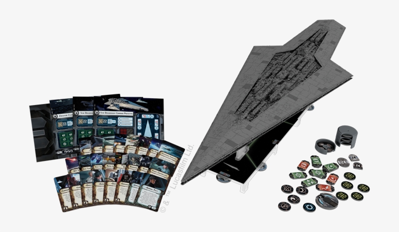 Fantasy Flight Games Has Announced The Super Star Destroyer - Star Wars Armada Super Star Destroyer, transparent png download