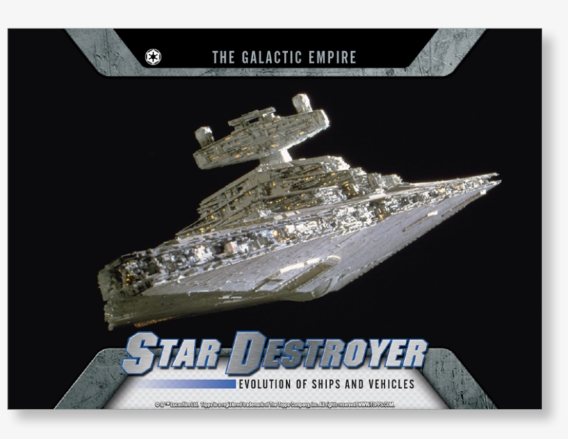 2016 Star Wars Evolution Star Destroyer Evolution Of - First Edition: Star Wars Missions #3 Attack, transparent png download