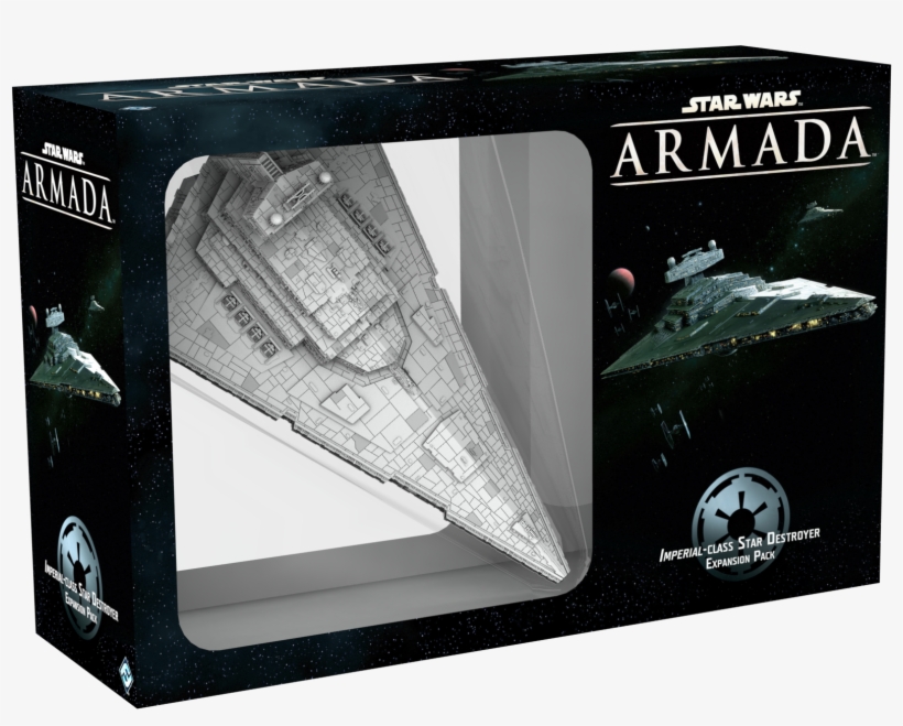 Stock Photo - Imperial Class Star Destroyer Star Wars Armada, transparent png download