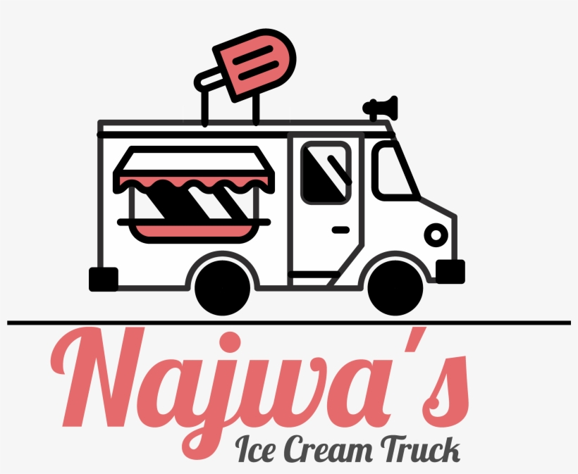 Najwas Ice Cream Truck - Ice Cream, transparent png download