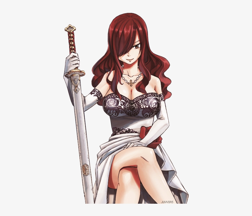 Fairy Tail, Erza, And Erza Scarlet Image - Erza By Hiro Mashima, transparent png download