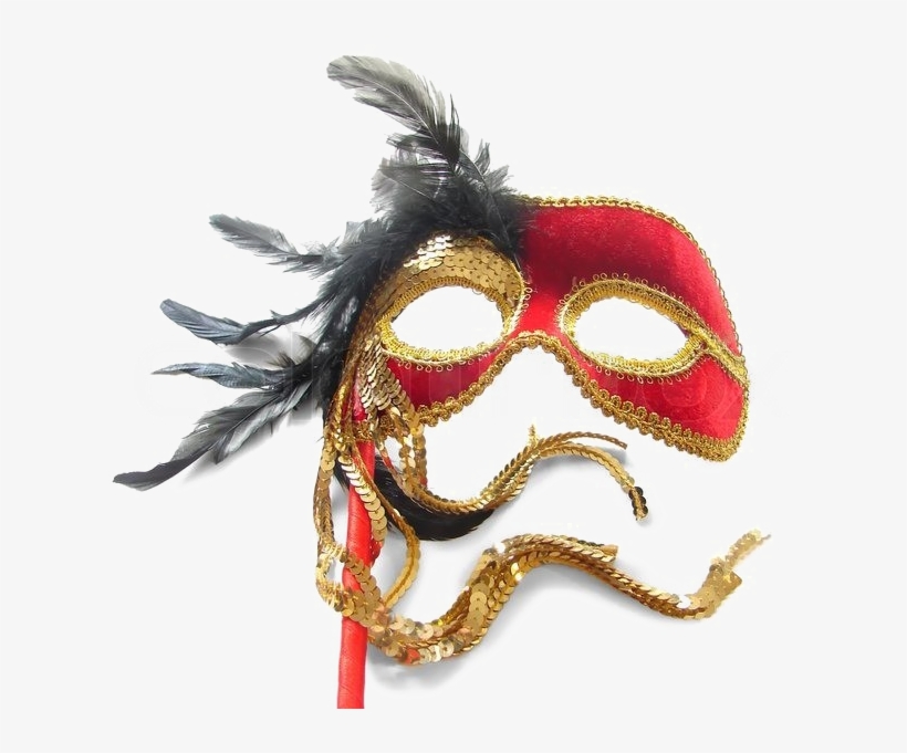 Carnival Mask Png Photo - Red Carnival Mask, transparent png download