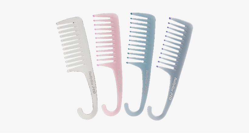 Shower Combs Jumbo Combs For Easy Detangling - Comb, transparent png download