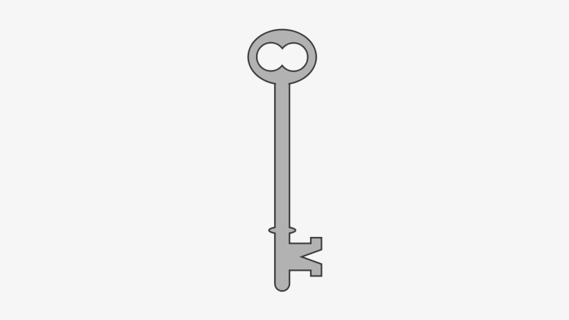 Lock Clipart Skeleton - Clip Art, transparent png download