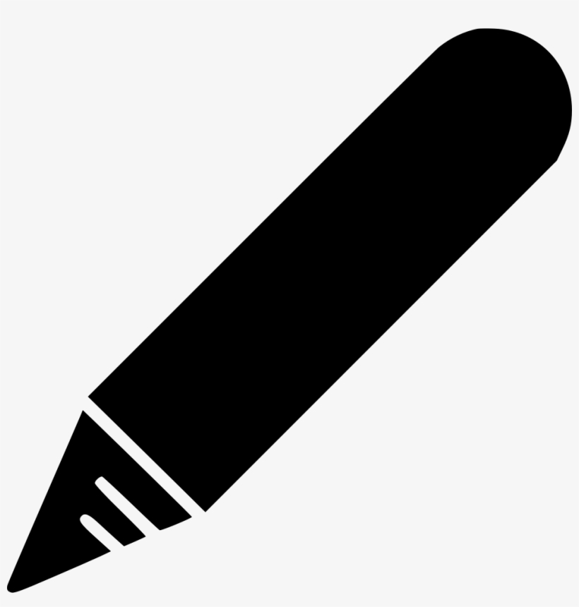 Crayon Comments - Pen Edit Icon, transparent png download