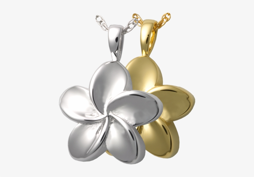 Plumeria Flower Cremation Jewelry - Cremation Jewelry: Plumeria Flower Pendant, transparent png download