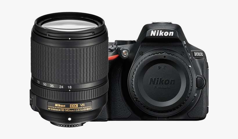Nikon/1577 - Nikon D5600 18 140mm Vr, transparent png download