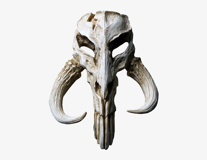 Mandalorian Skull Mini Sculpture Statue - Sculpture, transparent png download