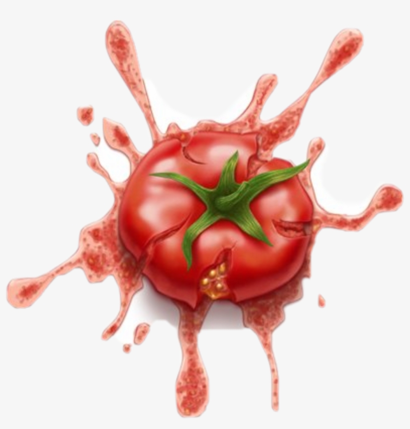 Squished Tomato, transparent png download