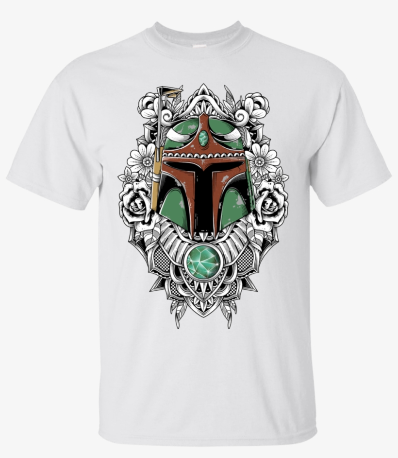 Mandalorian Warrior T-shirt - Mf Doom Tee, transparent png download