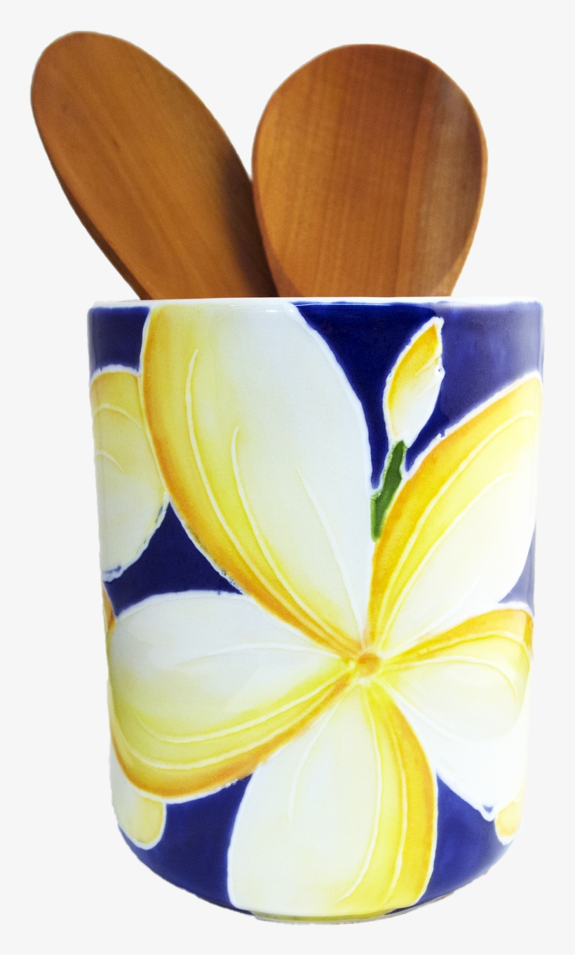 Utensil Holder Plumeria - Flower, transparent png download