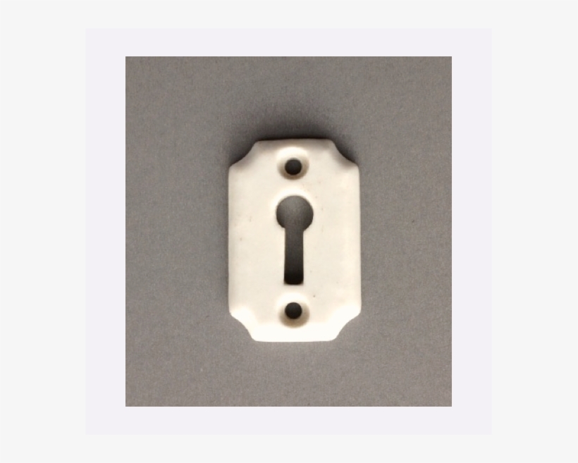 Ceramic Keyhole Cover - Ceramic, transparent png download