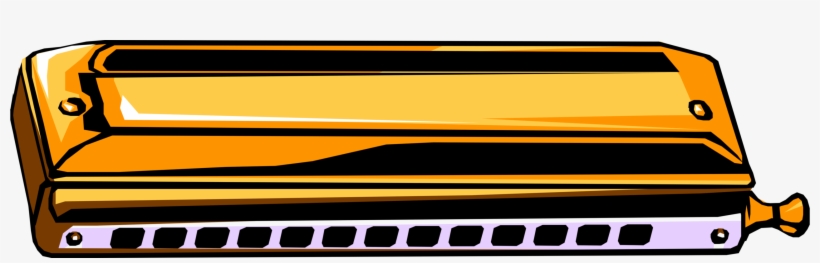 Vector Illustration Of Harmonica Mouth Organ Free Reed - Harmonica Vector Png, transparent png download