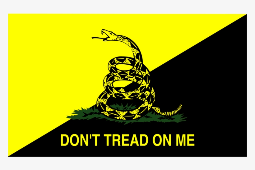 Gadsden Flag Png - Dont Tread On Me Flag, transparent png download