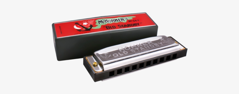 Hohner Old Standby Harmonica 10 Hole Diatonic Key Of, transparent png download
