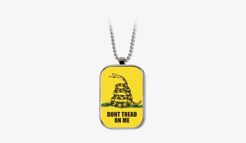Don't Tread On Me Dog Tag - Dont Tread On Me Flag, transparent png download