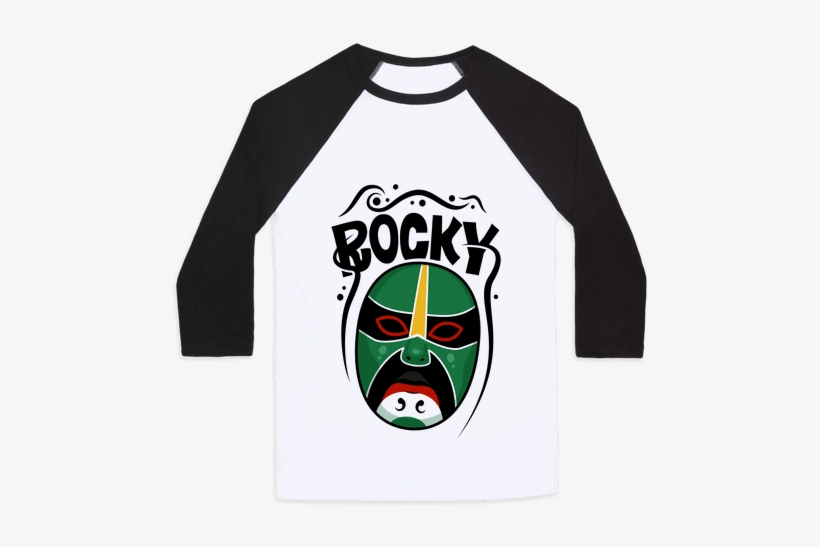 Rocky Mask Baseball Tee - T Shirt Porco Rosso, transparent png download