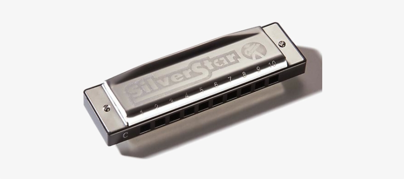 Hohner Harmonica Silver Star - Hohner Silver Star, transparent png download