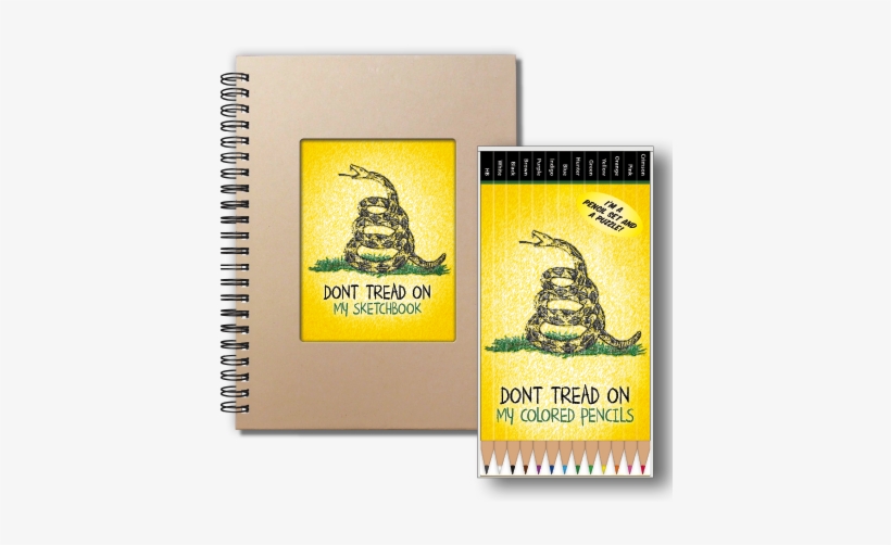 Don't Tread On Me Pencil Set - Don't Tread On Me Sticker (rectangle), transparent png download