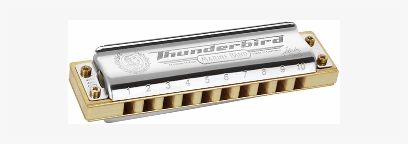 The Hohner M2011 Marine Band Thunderbird Low Tuned - Hohner Marine Band Thunderbird In C, transparent png download